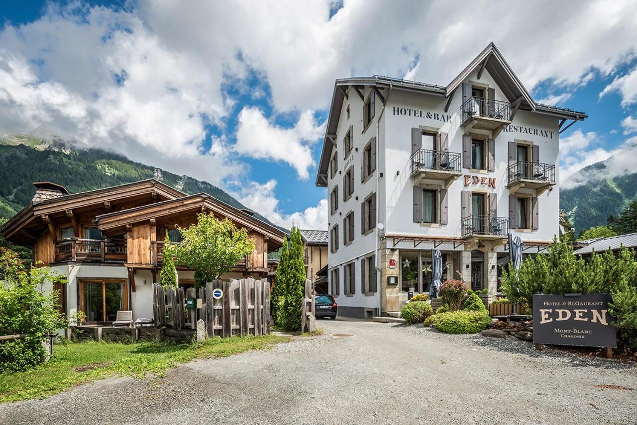 Eden Hotel, Apartments And Chalet Chamonix Les Praz Exterior foto