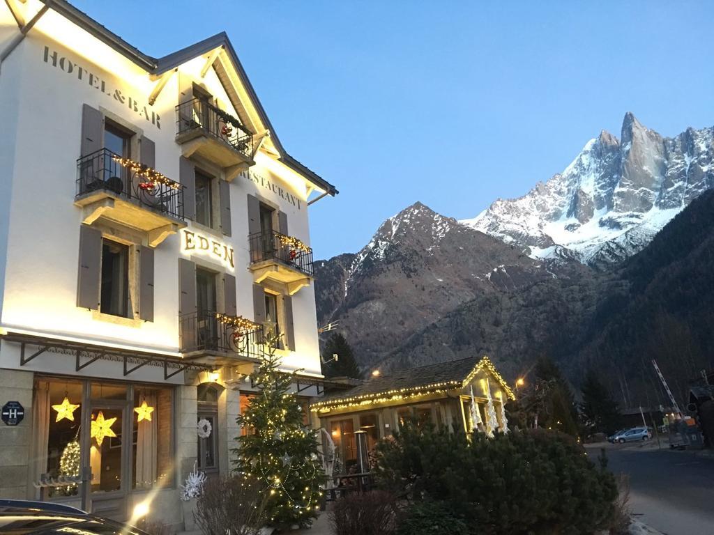 Eden Hotel, Apartments And Chalet Chamonix Les Praz Exterior foto