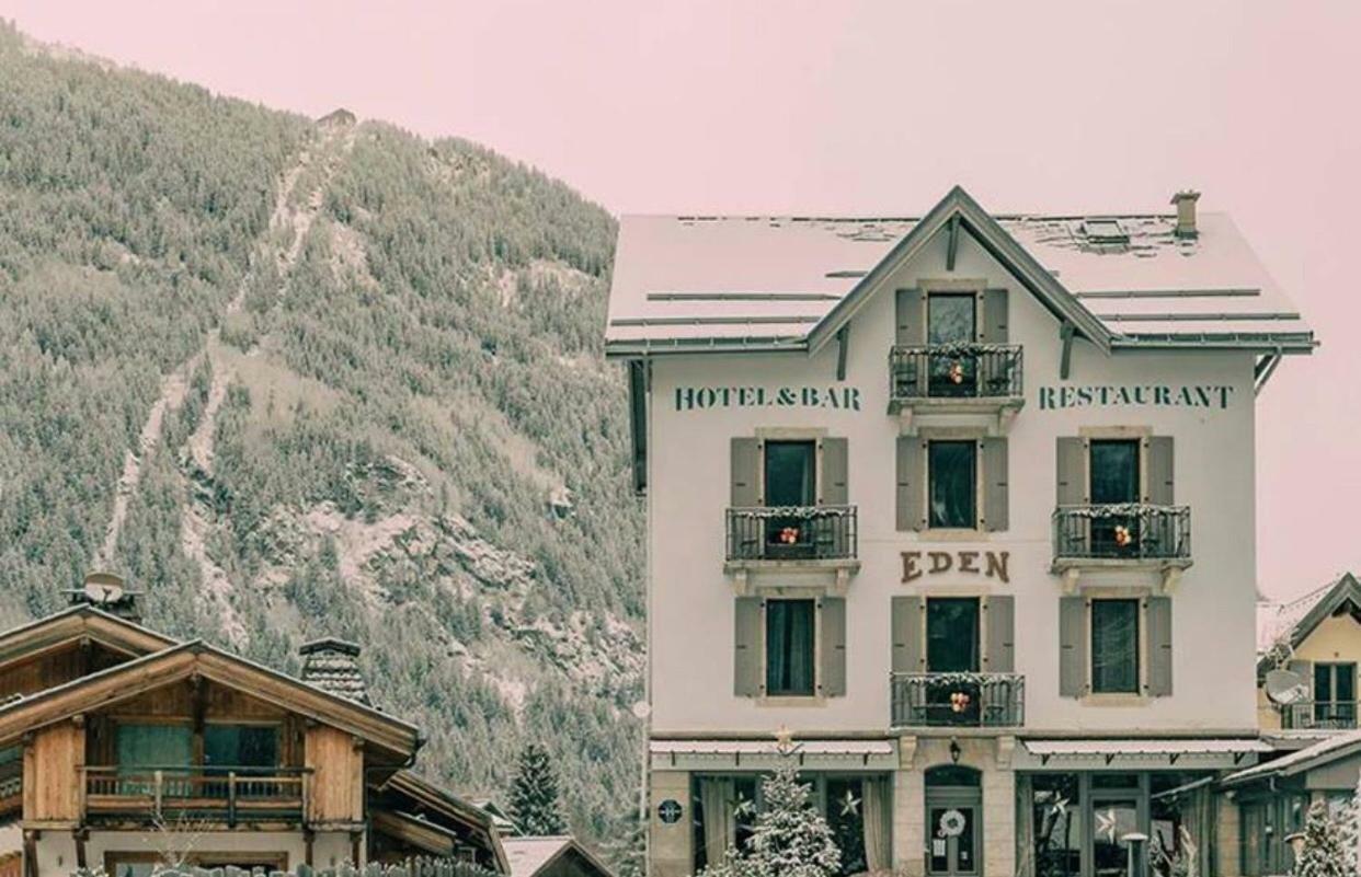 Eden Hotel, Apartments And Chalet Chamonix Les Praz Exterior foto